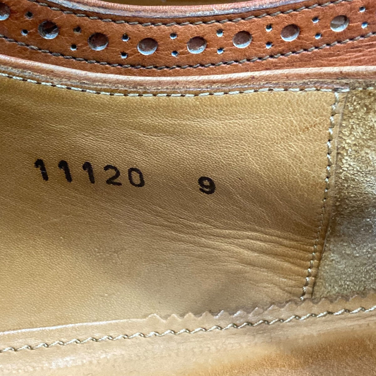 Jalan Sriwijaya レザーシューズ98441 古着・中古-9枚目のアイテム画像