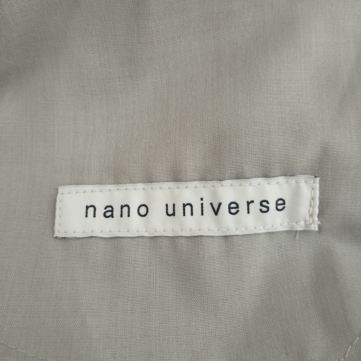nano・universe ALWAYS EASY ワンタックスラックス672-5227207 古着・中古-4枚目のアイテム画像