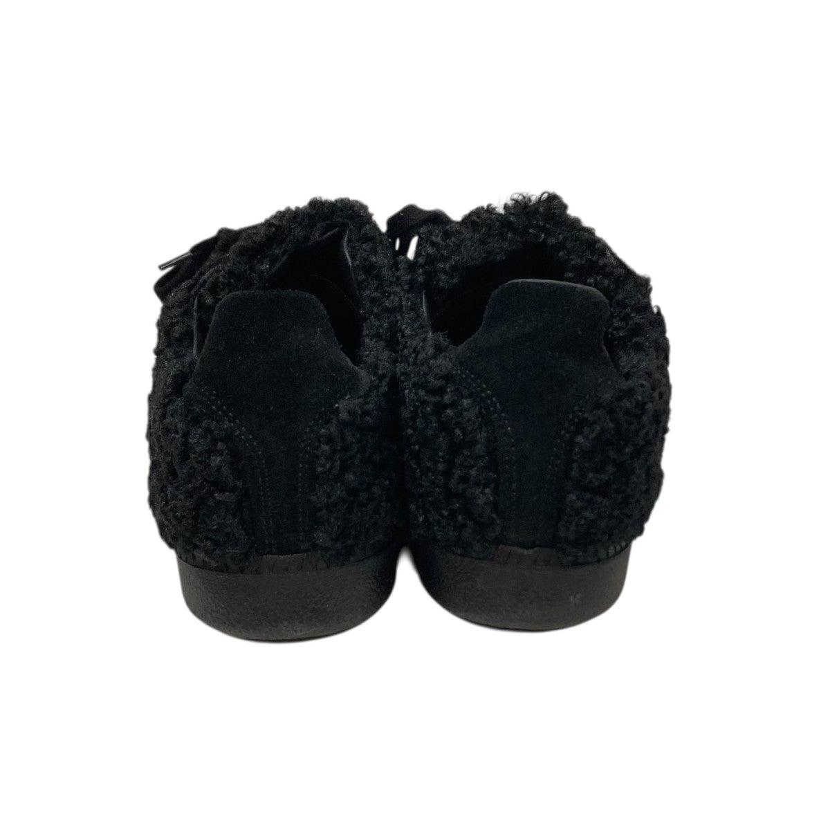 german traner in boawith cowhide blackボアスニーカー1445711943