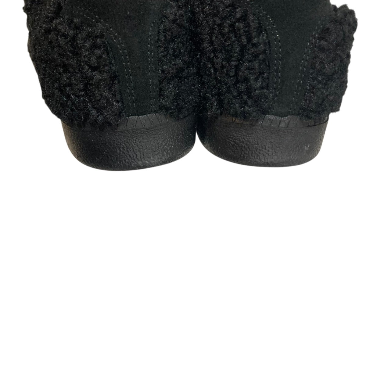 german traner in boawith cowhide blackボアスニーカー1445711943