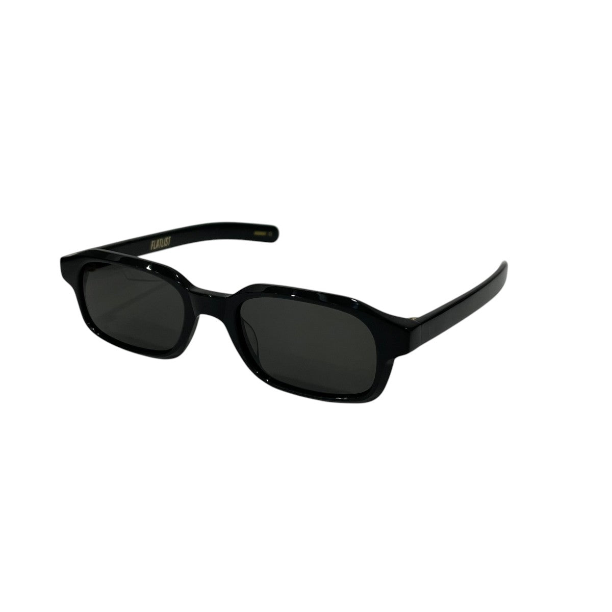 FLATLIST Solid Blackサングラス 古着・中古-1枚目のアイテム画像