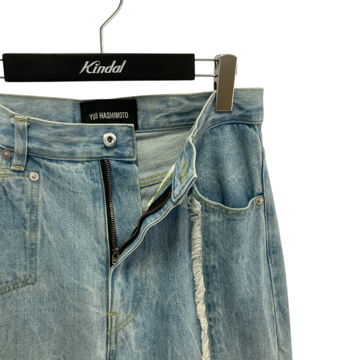 FRINGE WASHED JEANSデニムパンツ222-01-0203
