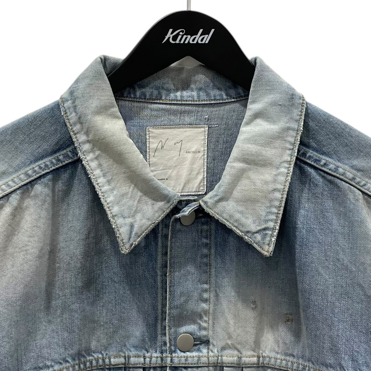 25SS 加工デニムジャケット AGING DENIM JACKET エイジング デニムジャケット ANC-JK49