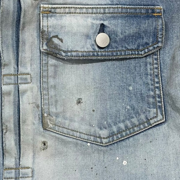 25SS 加工デニムジャケット AGING DENIM JACKET エイジング デニムジャケット ANC-JK49