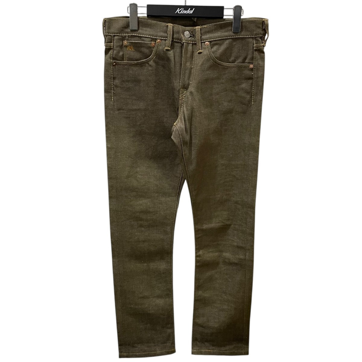 RRL 加工パンツ SLIM FIT JAPAN WOVEN スリムフィット ジャパンウーヴン 古着・中古-1枚目のアイテム画像