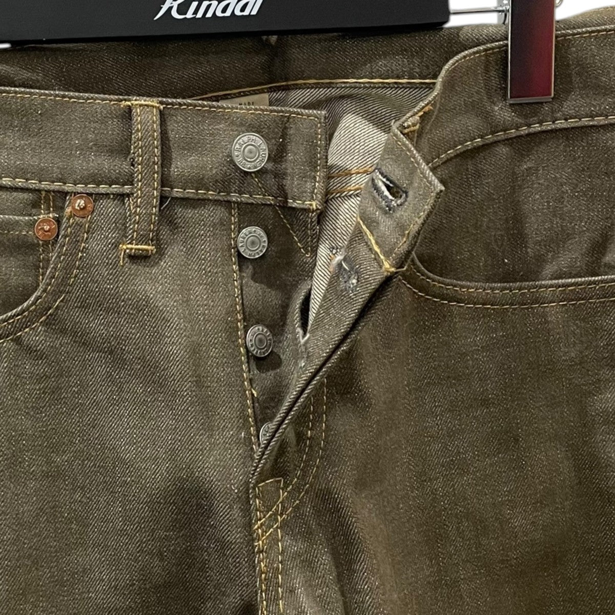 RRL 加工パンツ SLIM FIT JAPAN WOVEN スリムフィット ジャパンウーヴン 古着・中古-3枚目のアイテム画像