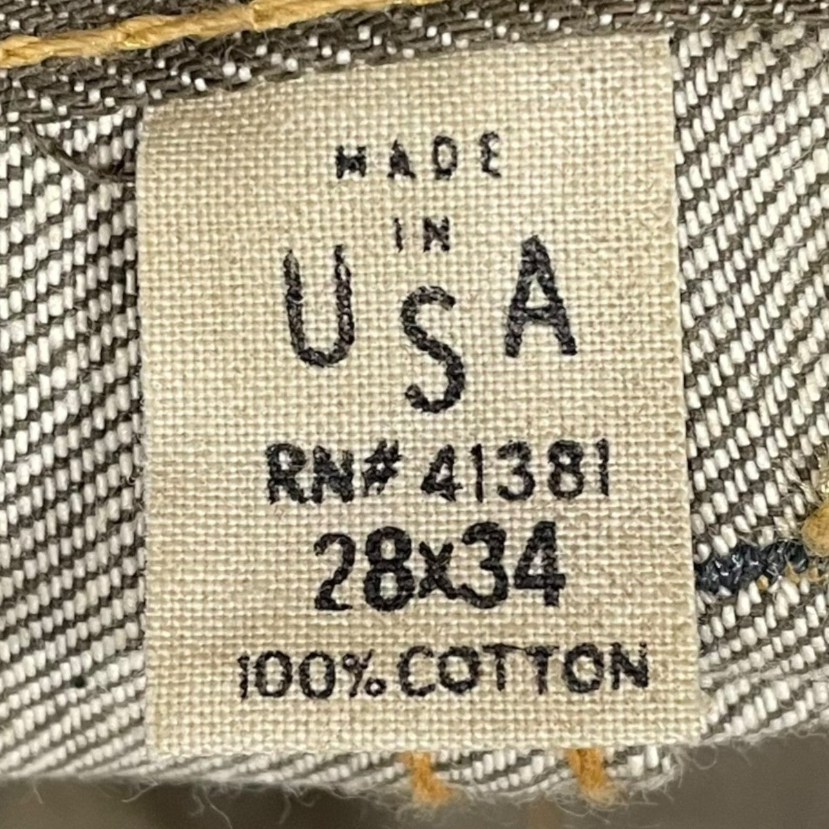 RRL 加工パンツ SLIM FIT JAPAN WOVEN スリムフィット ジャパンウーヴン 古着・中古-7枚目のアイテム画像