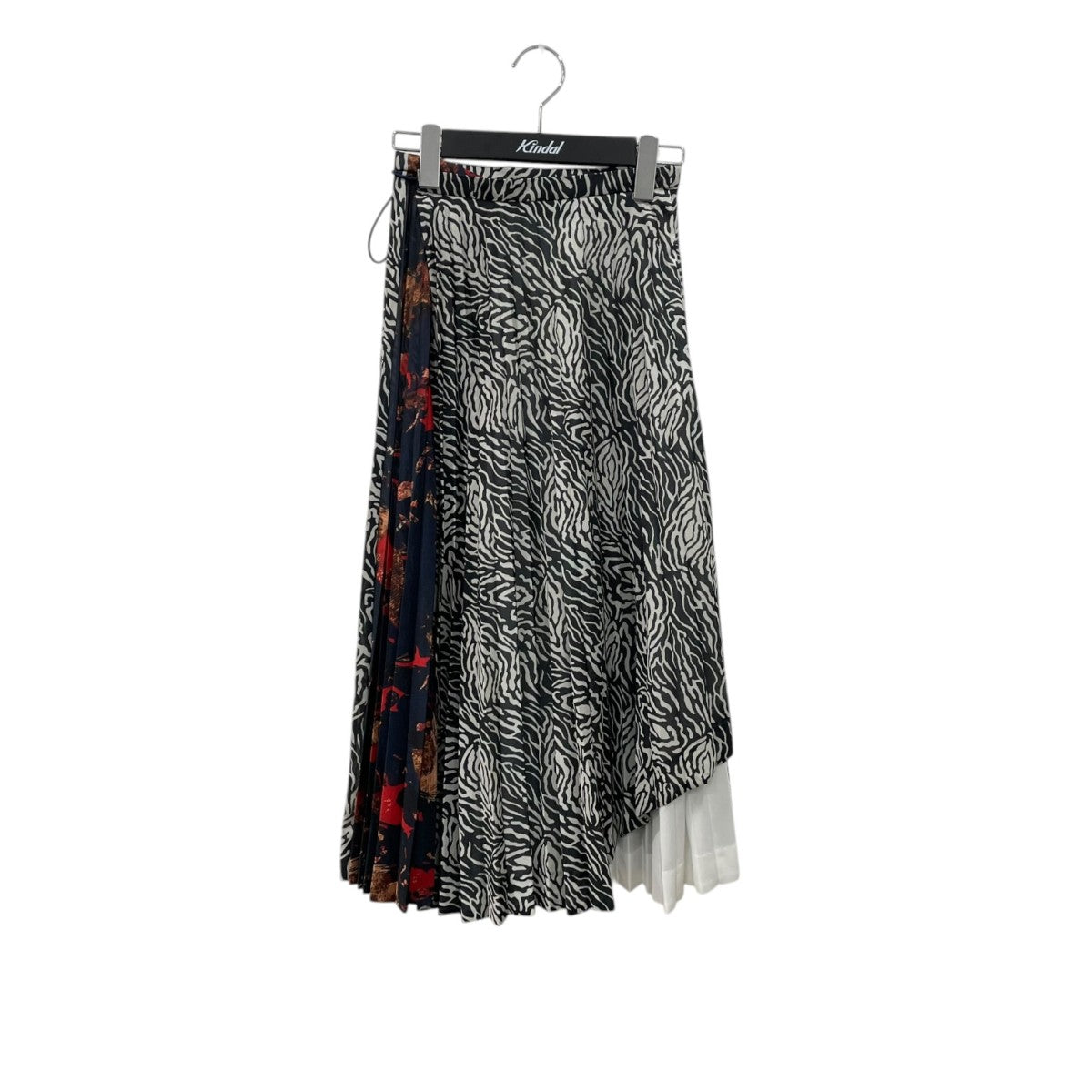 TOGA PULLA Print SkirtプリーツレイヤードスカートTP01-FG245 古着・中古-1枚目のアイテム画像