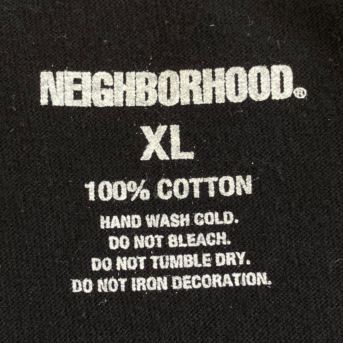 NEIGHBORHOOD UネックTシャツ 古着・中古-5枚目のアイテム画像