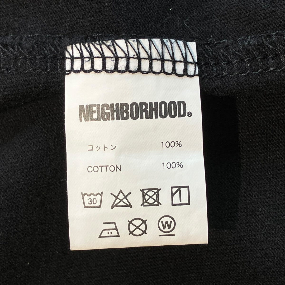 NEIGHBORHOOD UネックTシャツ 古着・中古-6枚目のアイテム画像