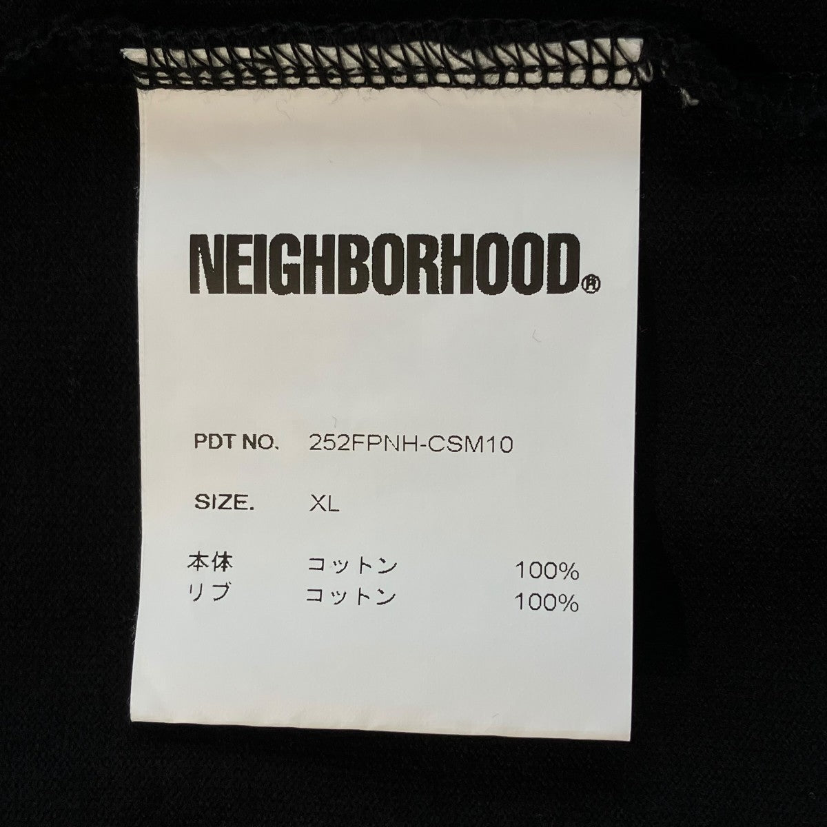 NEIGHBORHOOD CLASSIC MOCNECK LS長袖Tシャツ252FPNH-CSM10 古着・中古-5枚目のアイテム画像