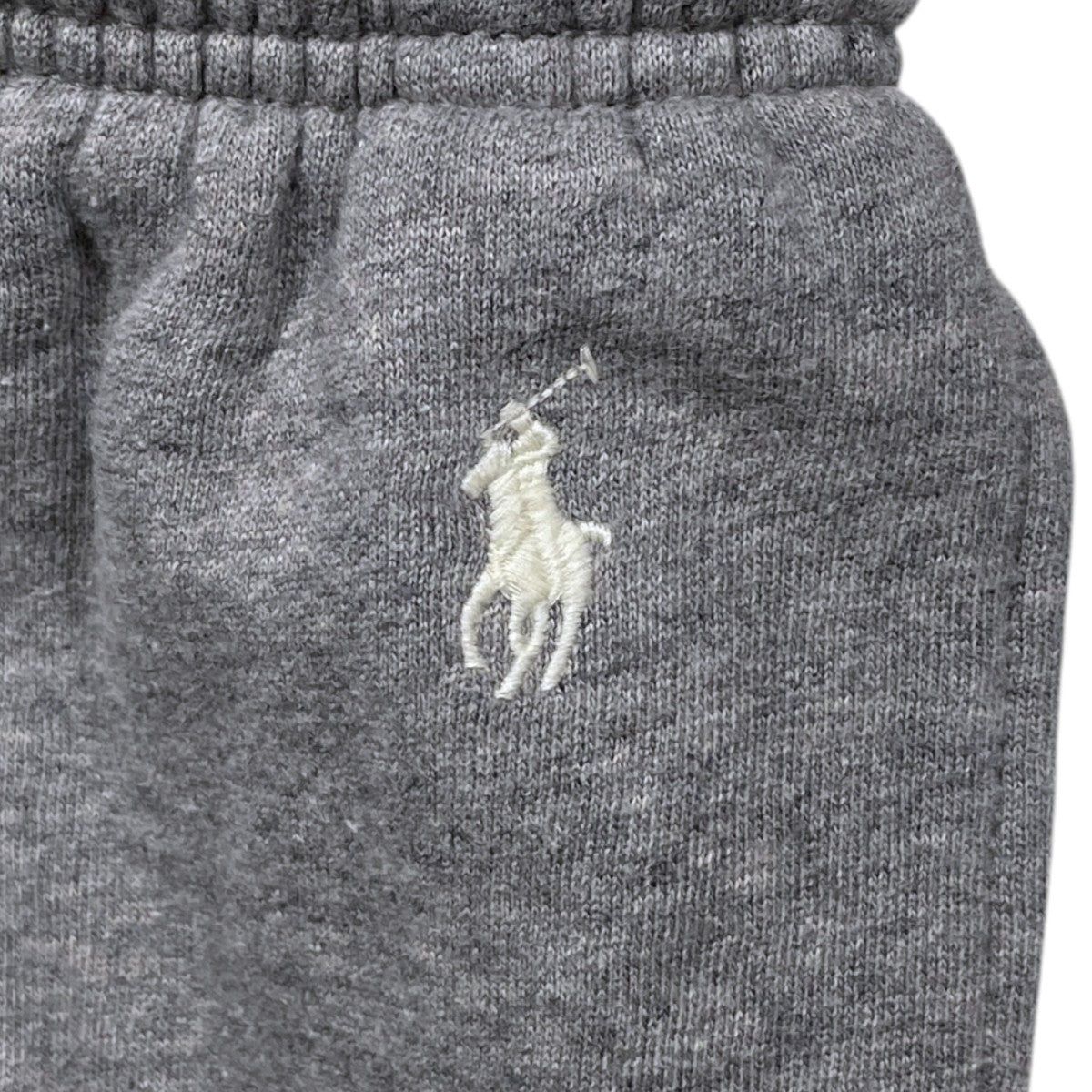 裏起毛ポニー刺繍スウェットパンツ