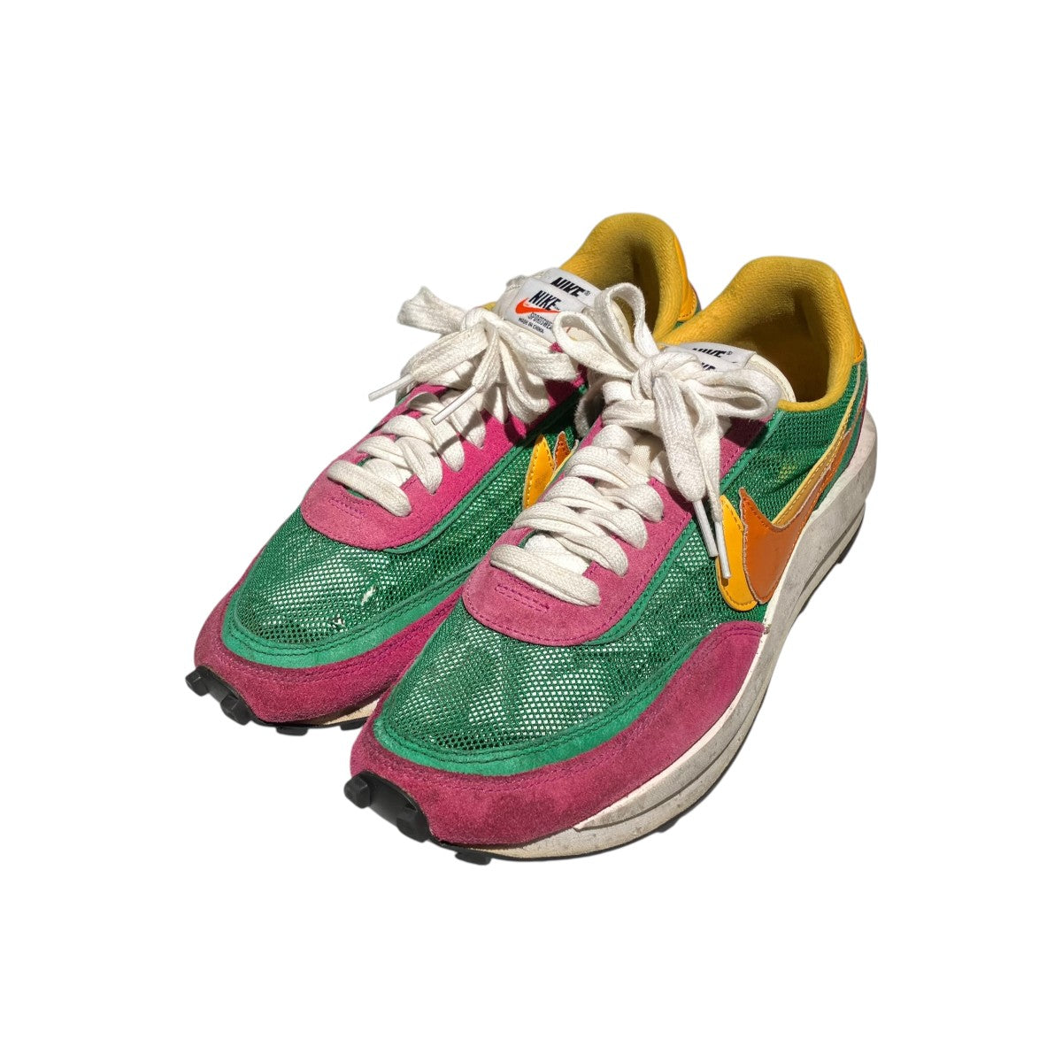 NIKE×sacai LDV Waffle Pine／GreenローカットスニーカーBV0073-301 古着・中古-1枚目のアイテム画像