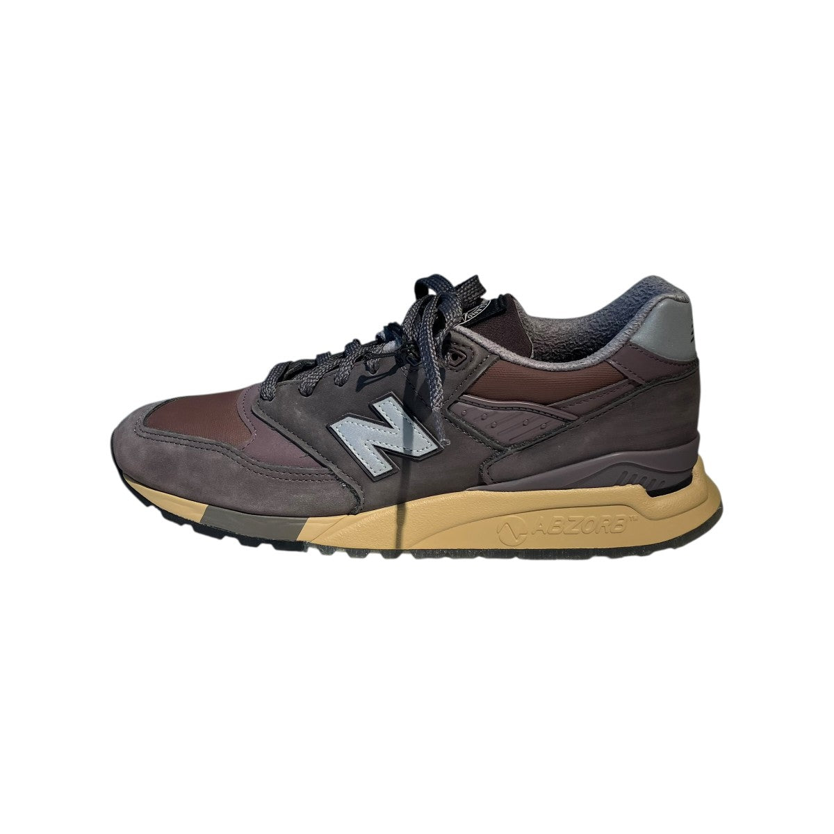 NEW BALANCE×STONE ISLAND 998 Raso GommatoローカットスニーカーU998PR 古着・中古-2枚目のアイテム画像