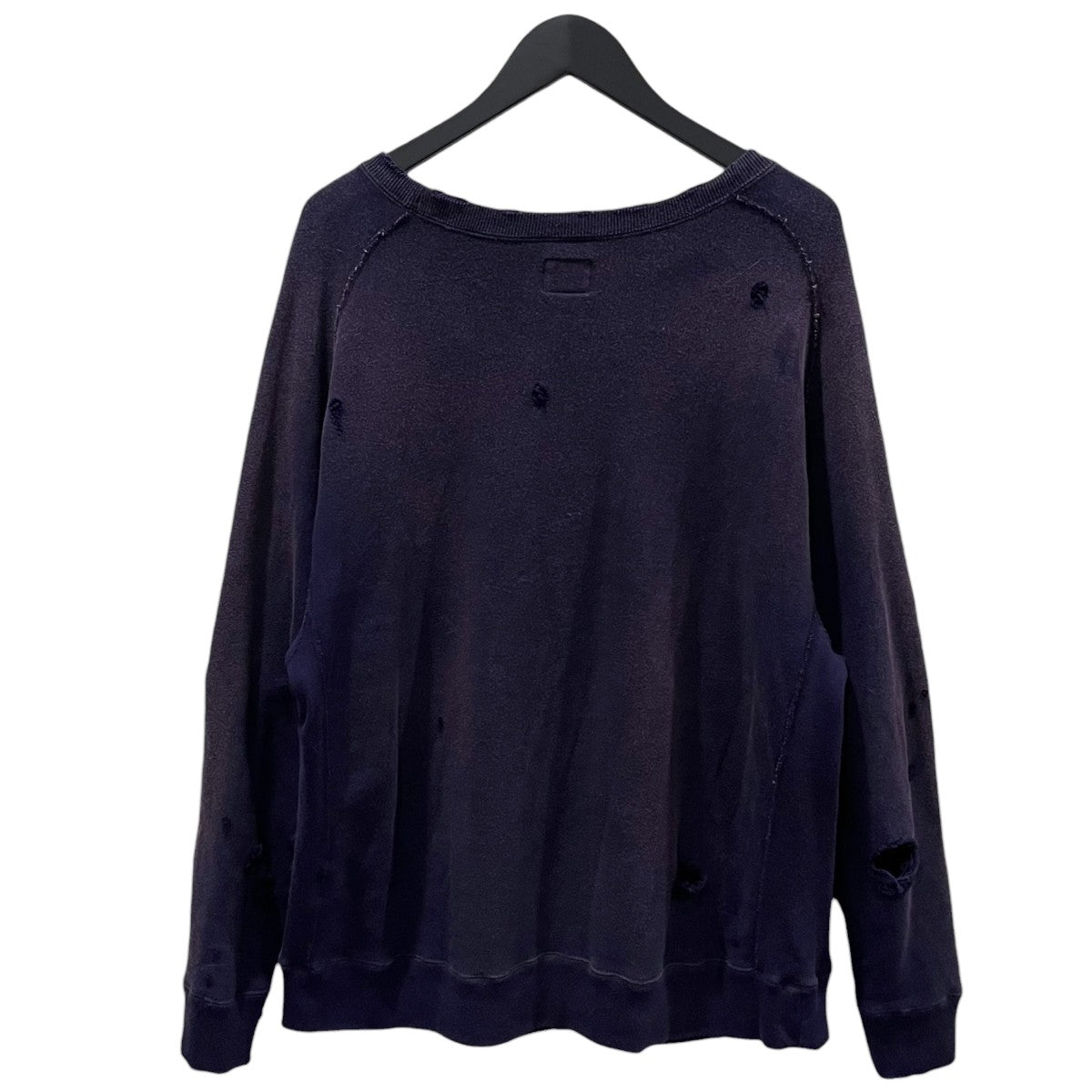 24AW 加工スウェットトレーナー Darts Sweat Shirt - French Terry ダーツスウェットシャツ フレンチテリー QV368