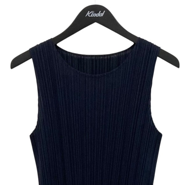PLEATS PLEASE ノースリーブワンピースPP05JH410 古着・中古-2枚目のアイテム画像