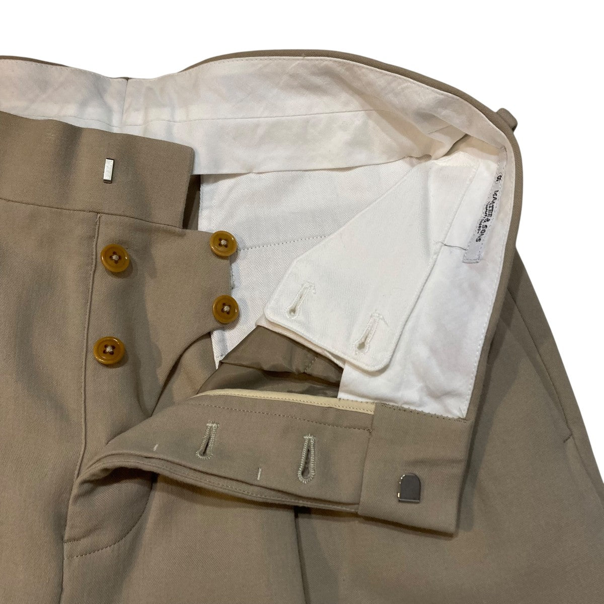 MAATEE＆SONS CHINO TROUSERS スラックス MT2103-0244 古着・中古-4枚目のアイテム画像