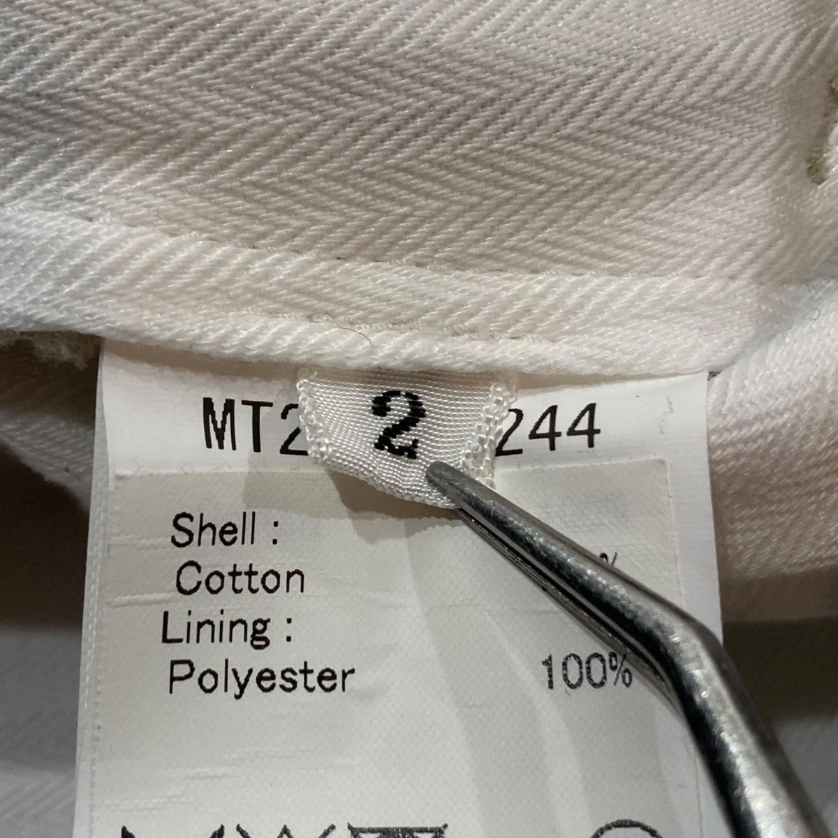 MAATEE＆SONS CHINO TROUSERS スラックス MT2103-0244 古着・中古-7枚目のアイテム画像