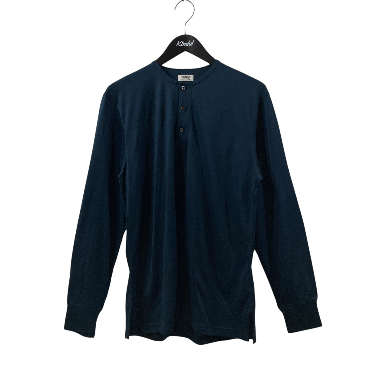 SILK PIQUE HENRY TEE長袖カットソーMT3303-0805C