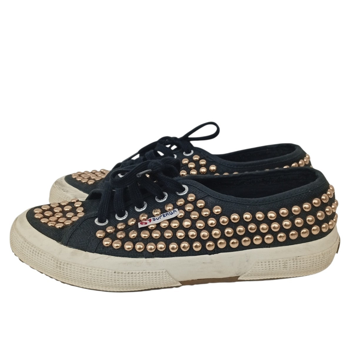 SUPERGA スタッズスニーカーS007WC0 古着・中古-3枚目のアイテム画像