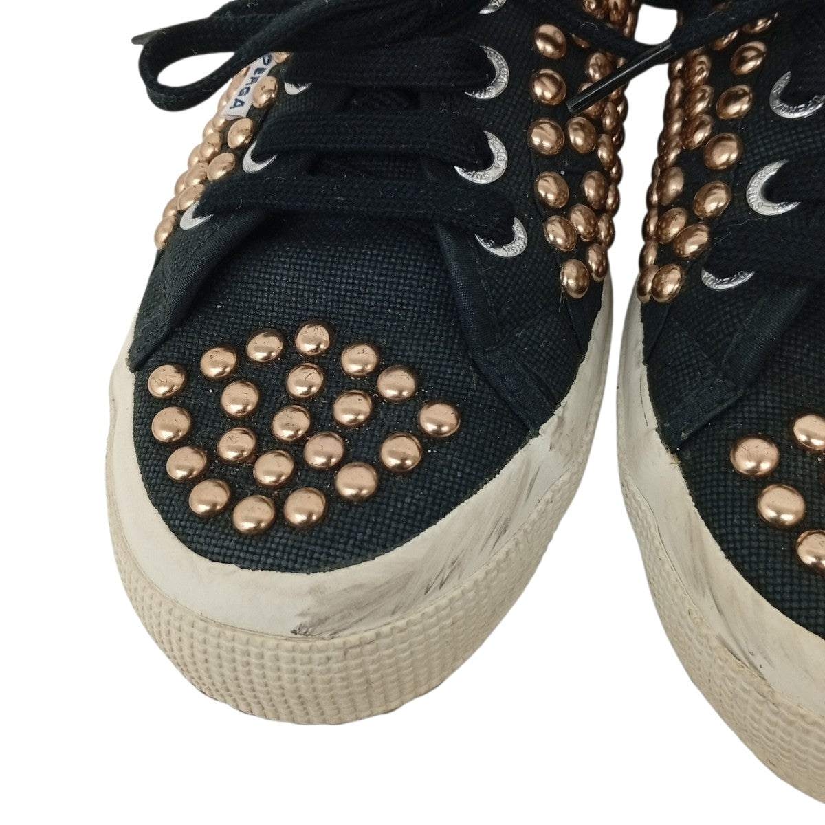 SUPERGA スタッズスニーカーS007WC0 古着・中古-9枚目のアイテム画像