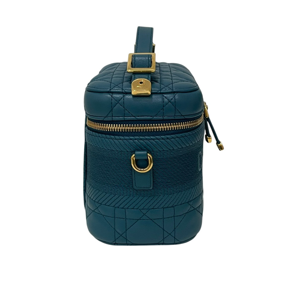 Christian Dior スモール バニティ カナージュショルダーバッグ 古着・中古-3枚目のアイテム画像