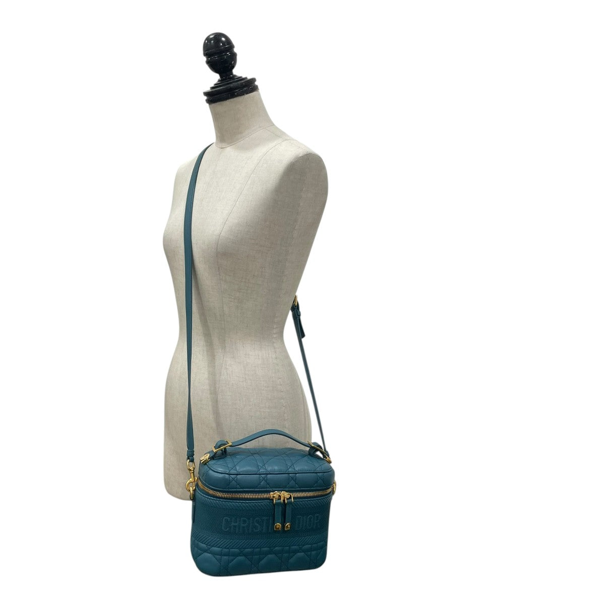 Christian Dior スモール バニティ カナージュショルダーバッグ 古着・中古-9枚目のアイテム画像