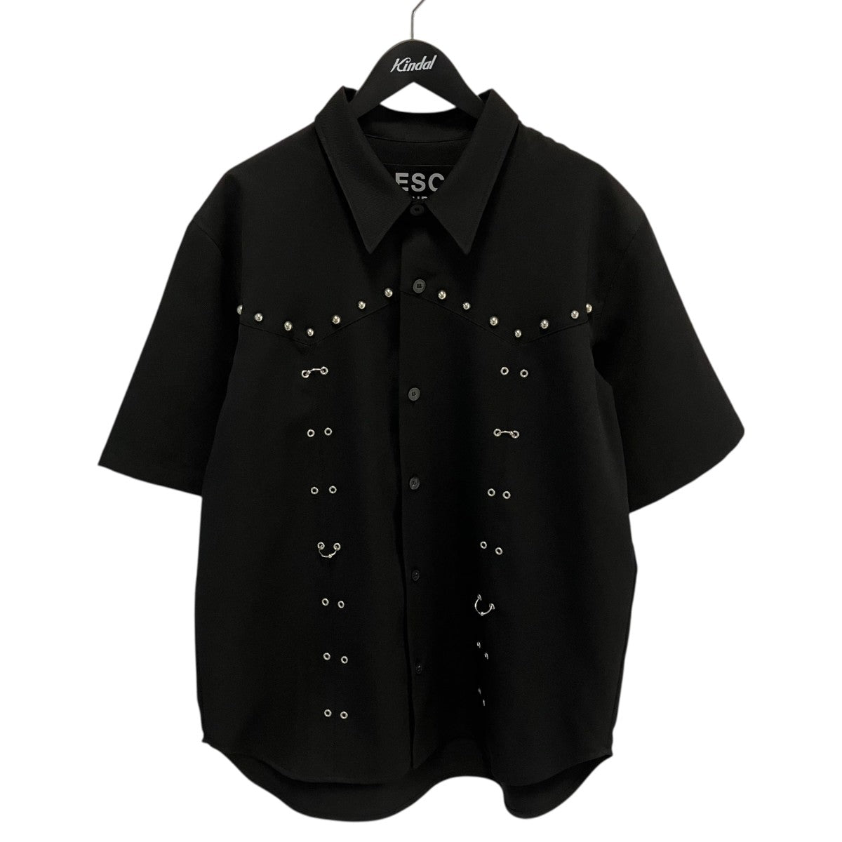 ESC STUDIO 24SSスタッズ半袖シャツ 古着・中古-1枚目のアイテム画像