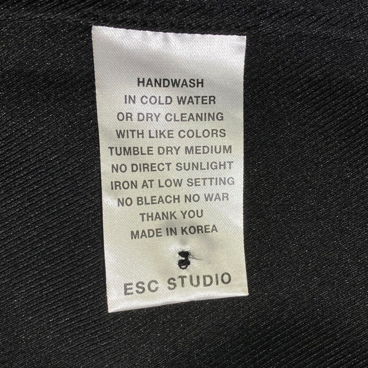 ESC STUDIO 24SSスタッズ半袖シャツ 古着・中古-5枚目のアイテム画像