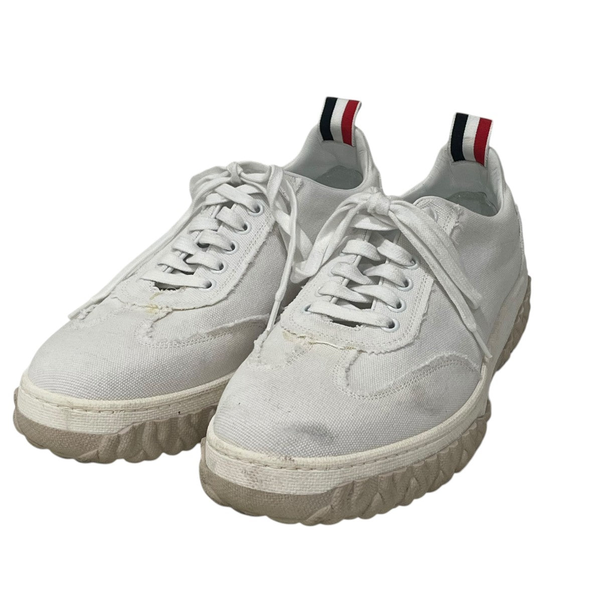 THOM BROWNE． NEW YORK ローカットスニーカー 古着・中古-1枚目のアイテム画像