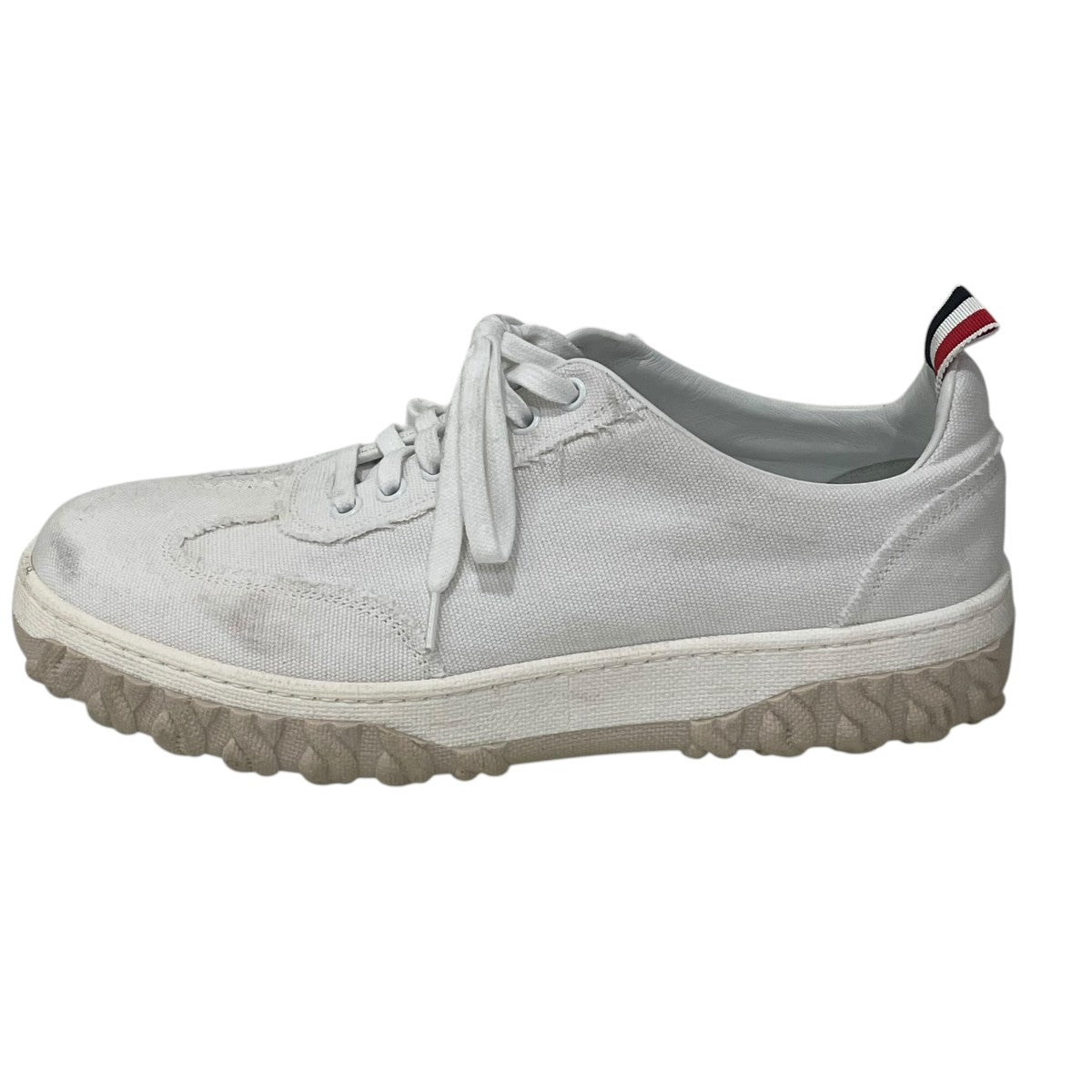 THOM BROWNE． NEW YORK ローカットスニーカー 古着・中古-2枚目のアイテム画像