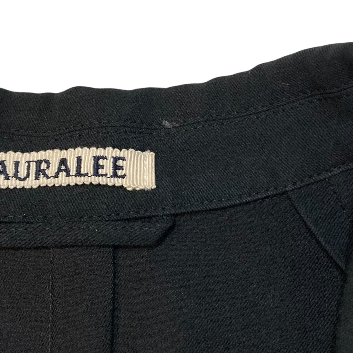 AURALEE 25SSLIGHT COTTON WOOL VIYELLA JACKETジャケットA25SJ01KV 古着・中古-4枚目のアイテム画像