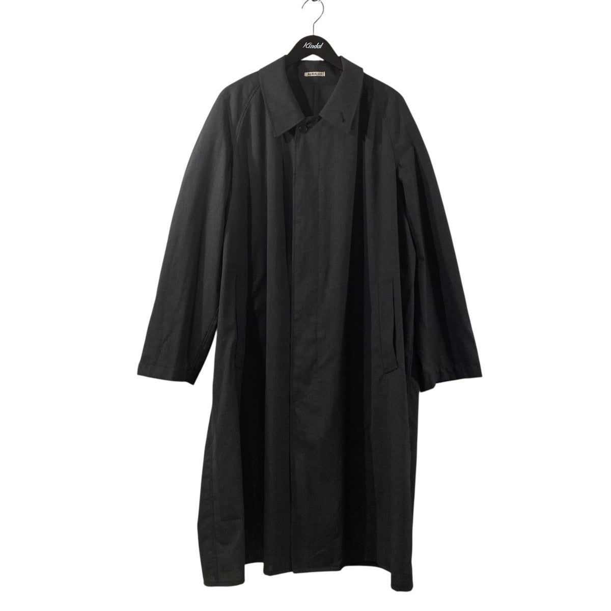 SUPER FINE TROPICAL WOOL SOUTIEN COLLAR COATウールコートA23SC01WT