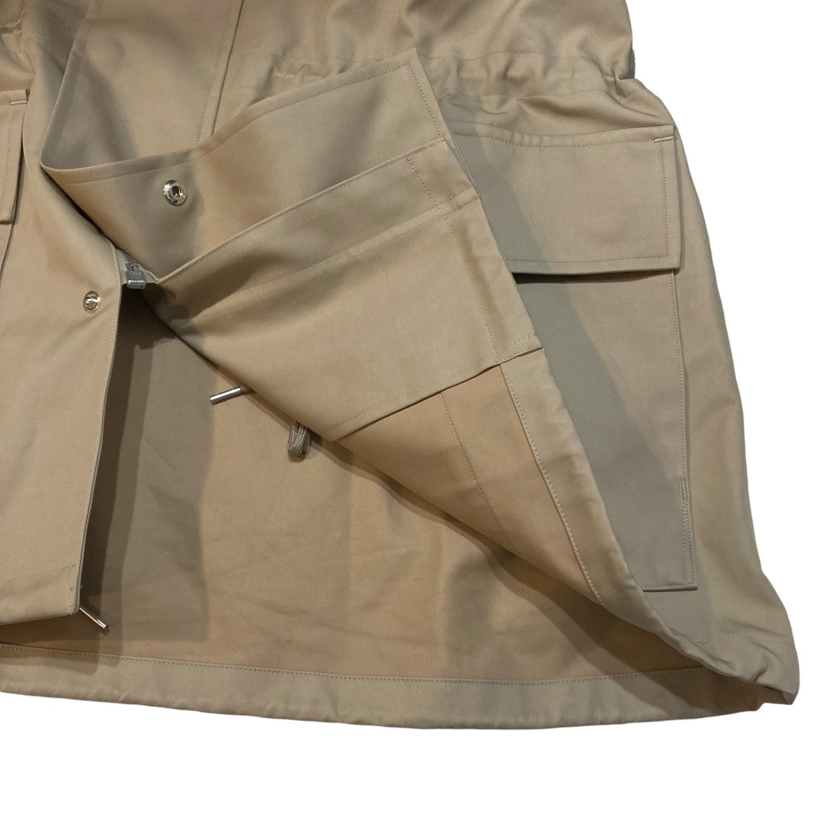 AURALEE HIGH-DENSITY BONDED COTTONコートA25AB01CB 古着・中古-6枚目のアイテム画像