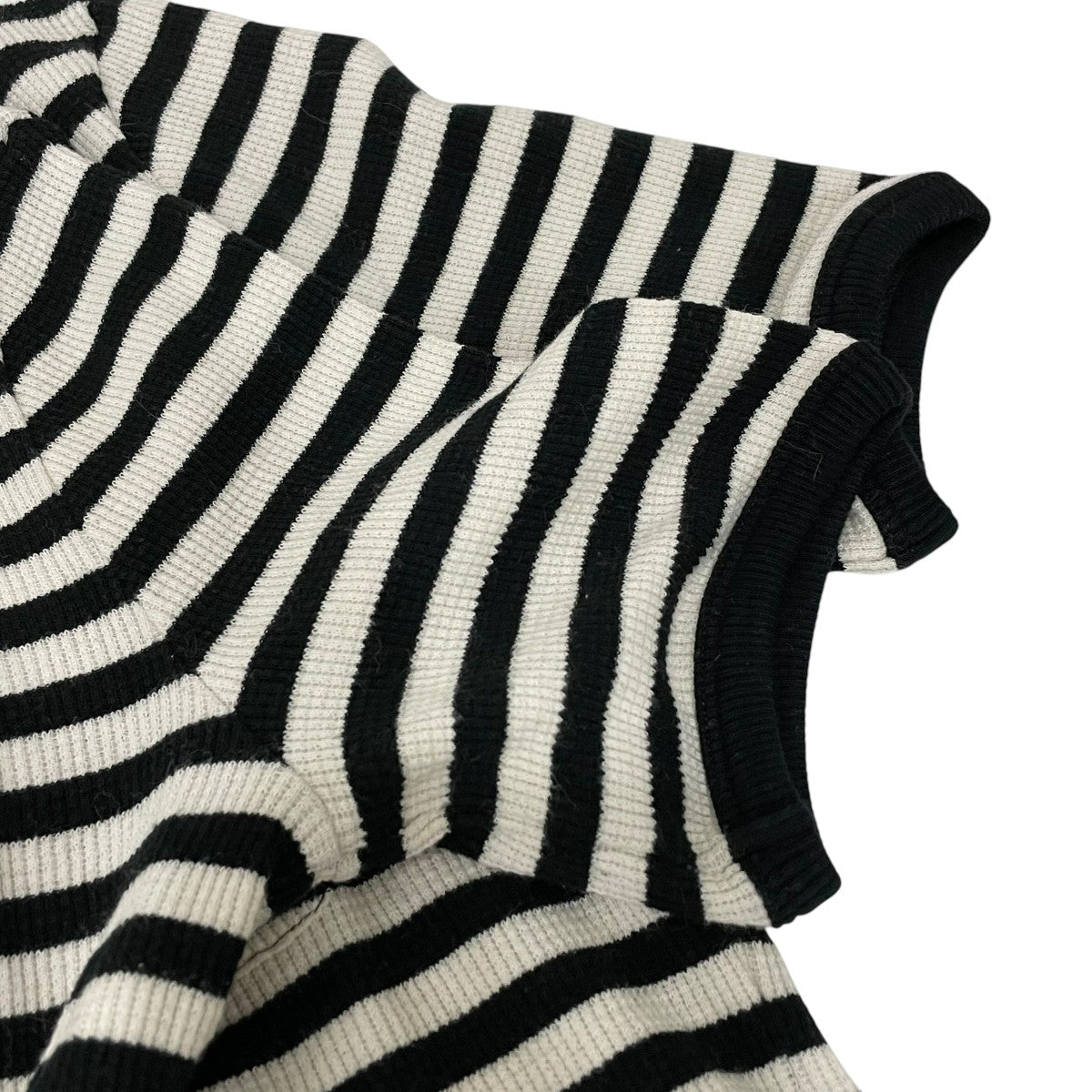 CELINE リブコットンジャージー製マリニエール半袖カットソー2X46H136K38AW 古着・中古-4枚目のアイテム画像