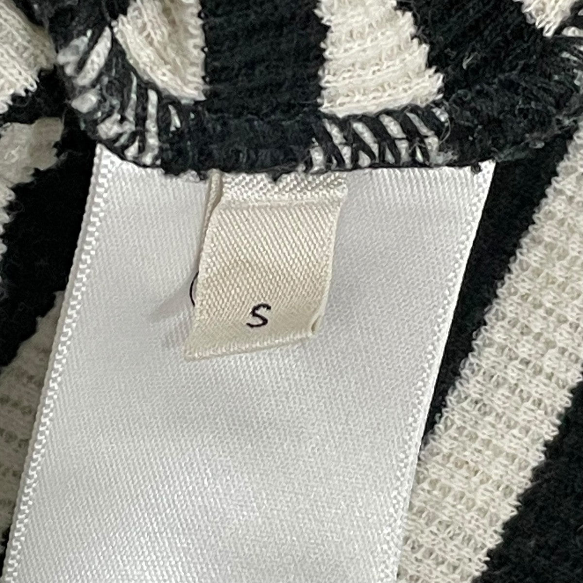 CELINE リブコットンジャージー製マリニエール半袖カットソー2X46H136K38AW 古着・中古-6枚目のアイテム画像