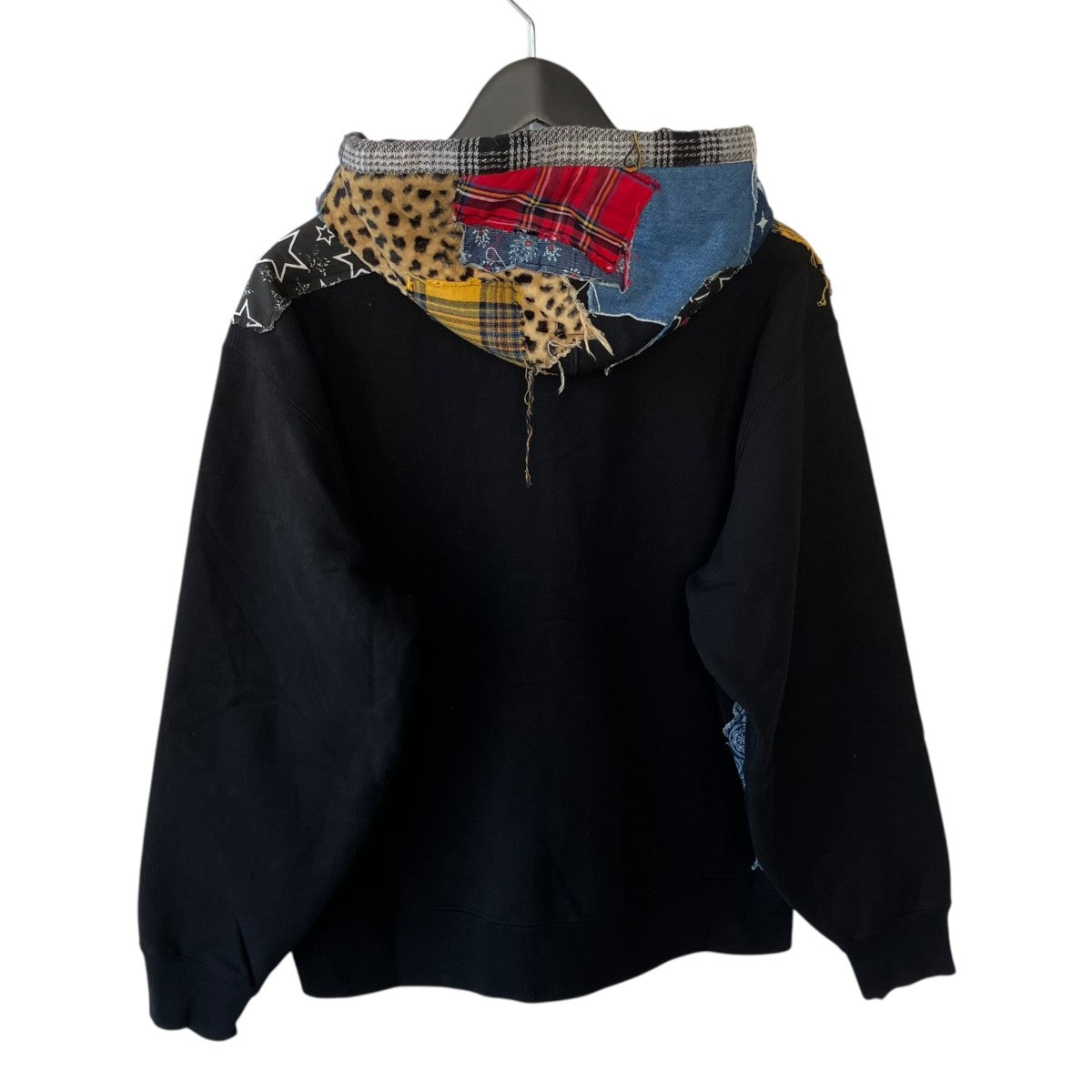 22AWPatchwork Zip Up Hooded Sweatshirtジップアップパーカー