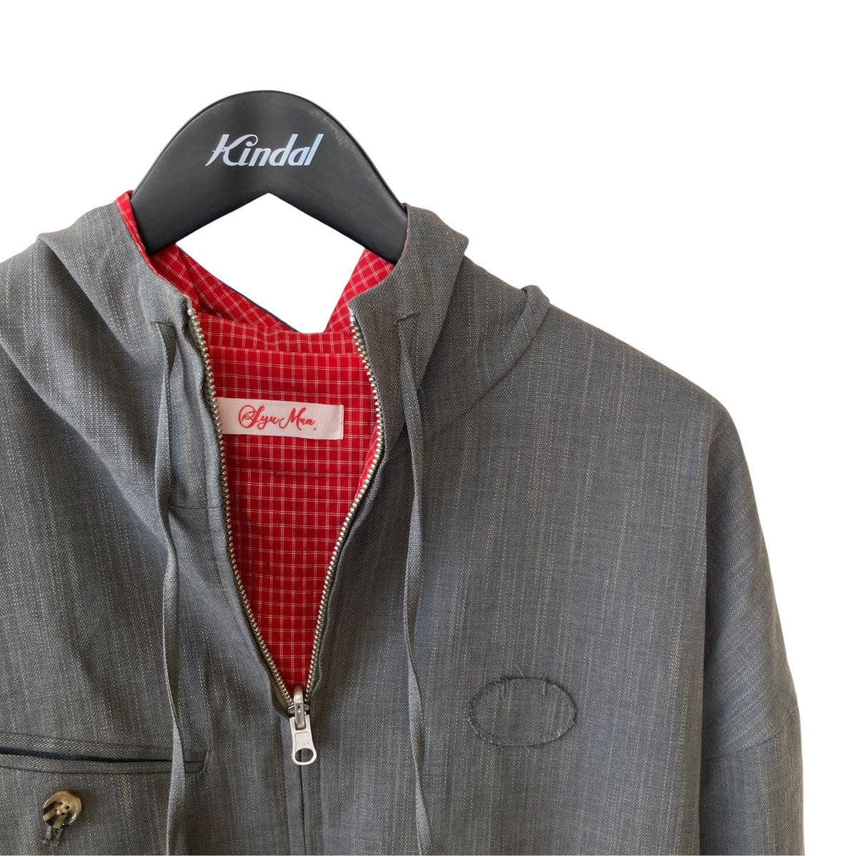 SYUMAN． 25AWSuit Reversible Hoodie Jktジャケット 古着・中古-3枚目のアイテム画像