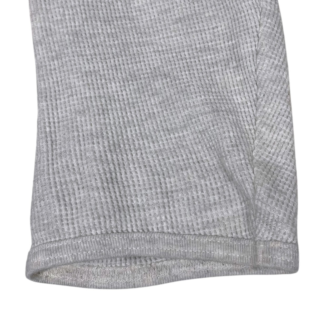 ヘンリーネックワッフル長袖カットソー LONG SLEEVE HENLEY ロングスリーブヘンリー
