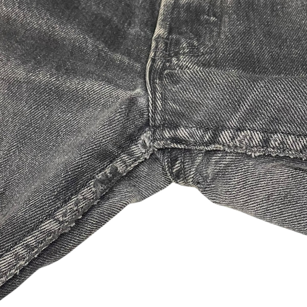 501 後染めブラックデニムパンツ ブラックマジック 米国製 ボタン裏553 501-0660