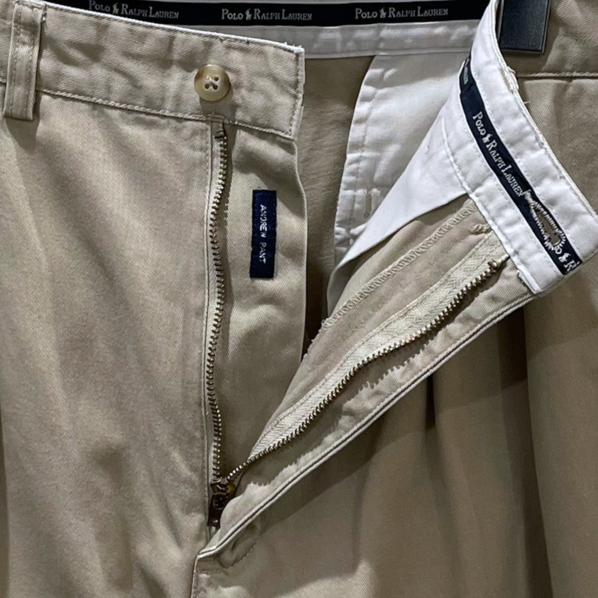 POLO RALPH LAUREN(ポロラルフローレン) 2タックチノパンツ ベージュ