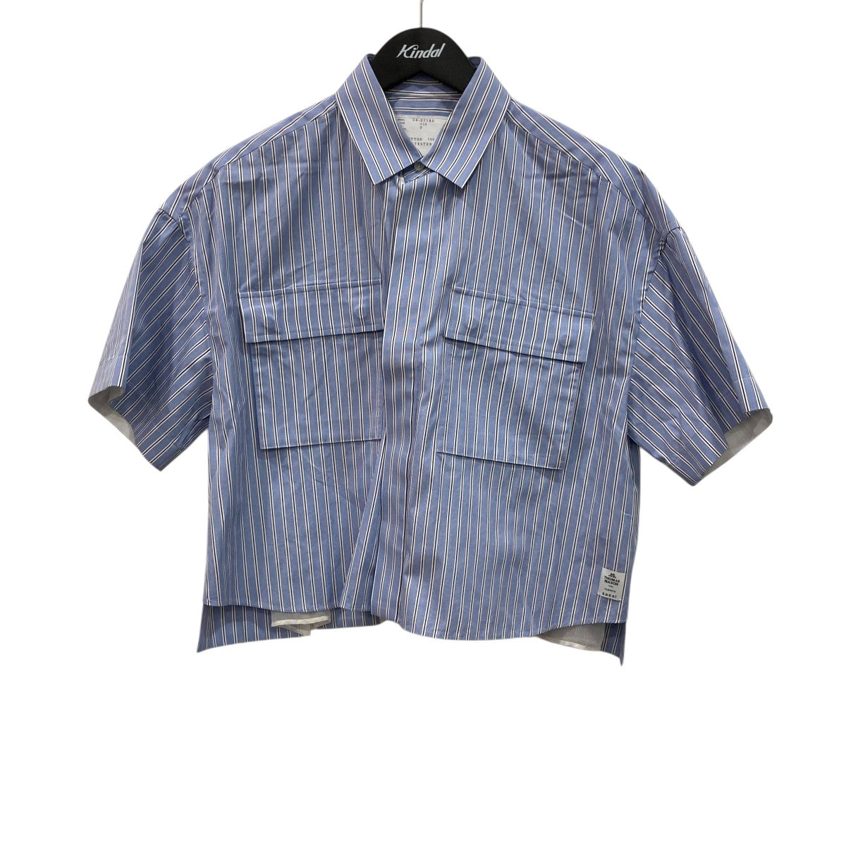 sacai×THOMAS MASON 半袖シャツ2407160 古着・中古-1枚目のアイテム画像