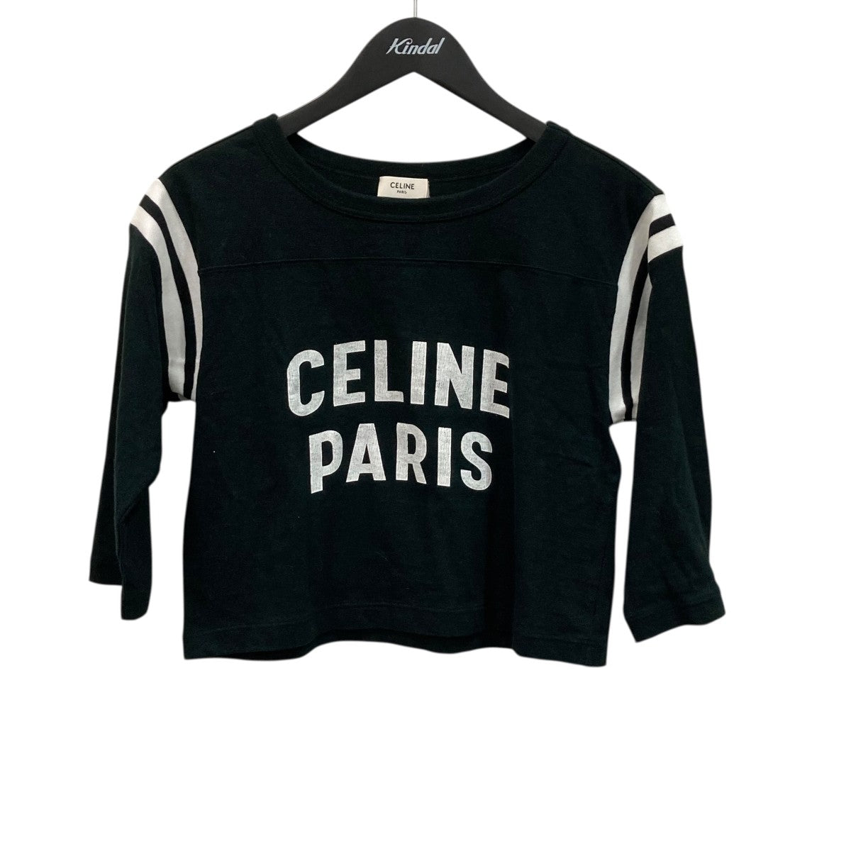 CELINE 七分袖Tシャツ2X92I668W 古着・中古-1枚目のアイテム画像