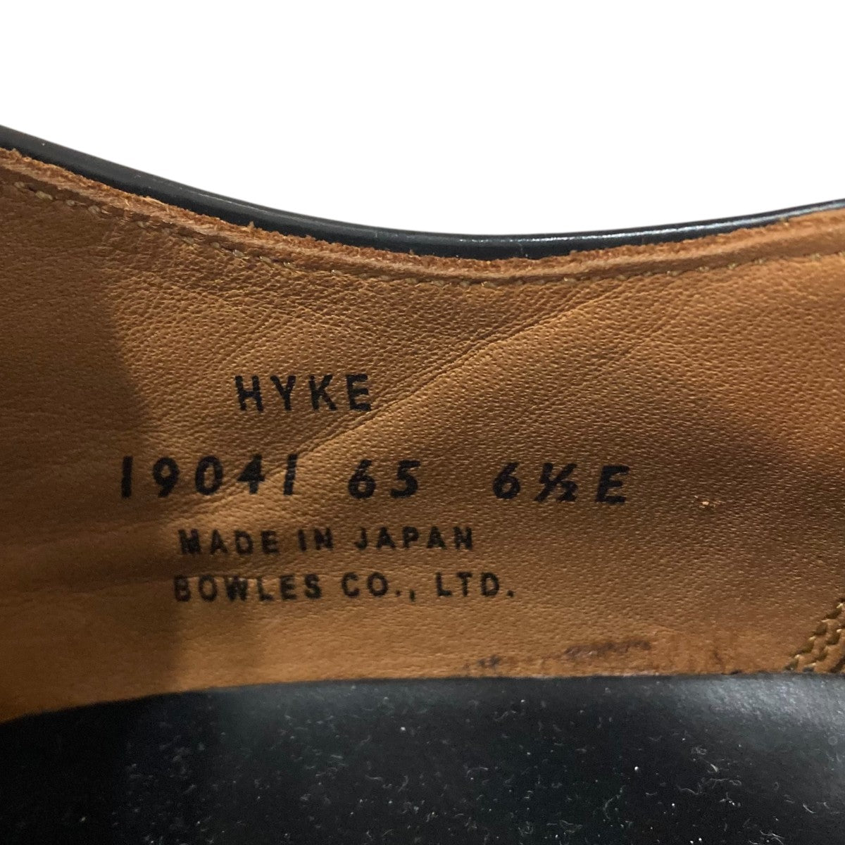 HYKE レザーシューズ19041 65 古着・中古-10枚目のアイテム画像