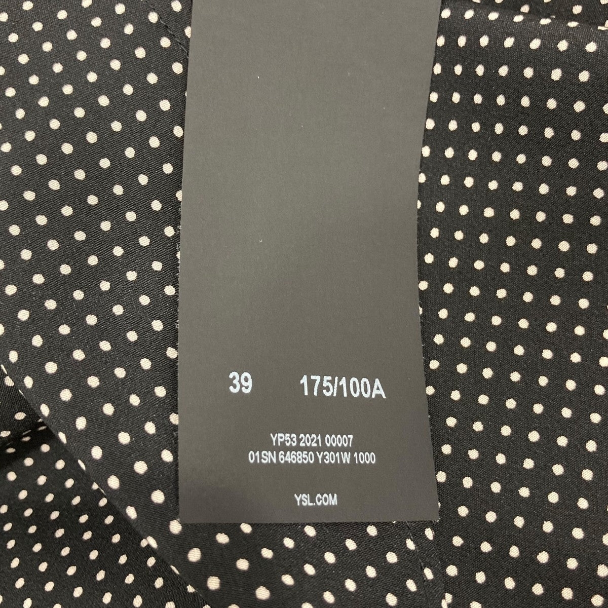 Saint Laurent Paris 長袖シャツ646850 古着・中古-6枚目のアイテム画像