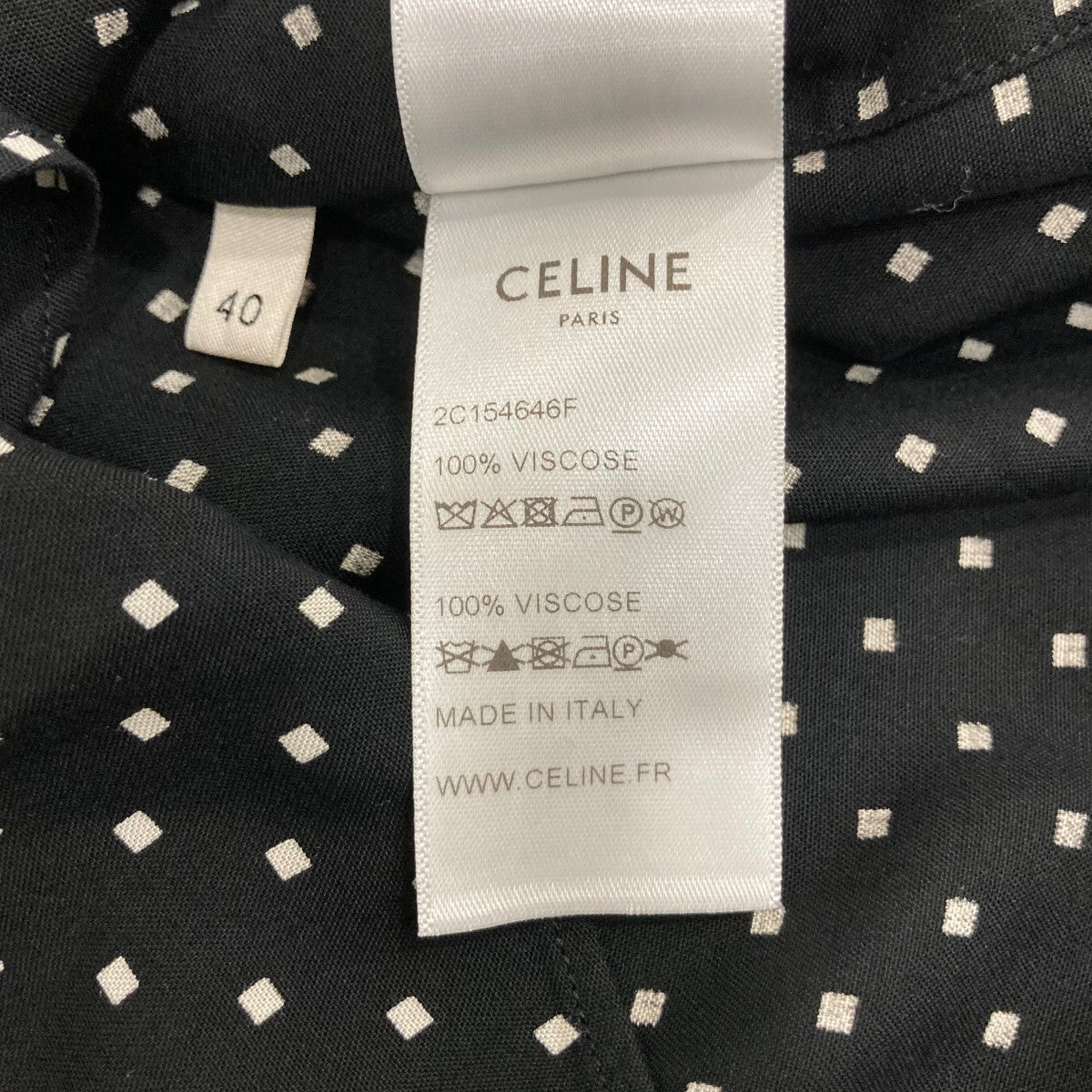 CELINE 長袖シャツ2C154646F 古着・中古-5枚目のアイテム画像