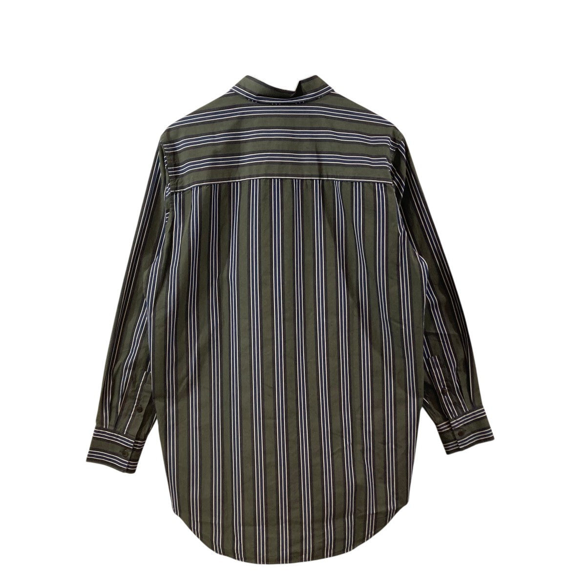 CASEY CASEY 黒白ストライプ 長袖シャツ CASEY CASEY(ケイシーケイシー) FABIANO SHIRTストライプ長袖シャツ