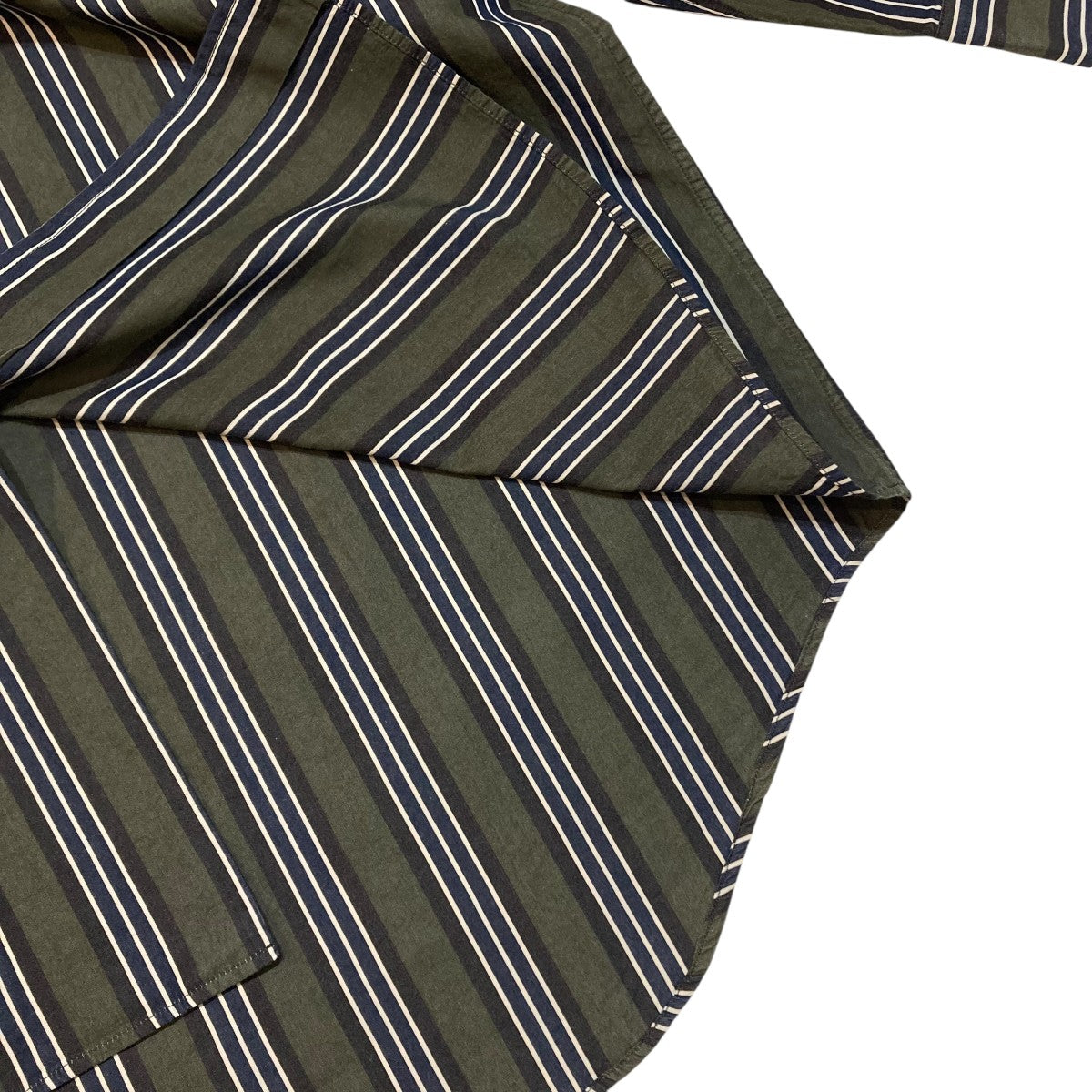 CASEY CASEY FABIANO SHIRTストライプ長袖シャツ19HC270 古着・中古-5枚目のアイテム画像