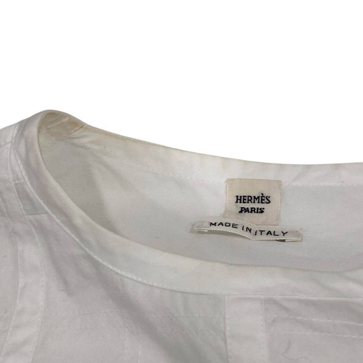 HERMES 長袖ブラウス177606 古着・中古-8枚目のアイテム画像