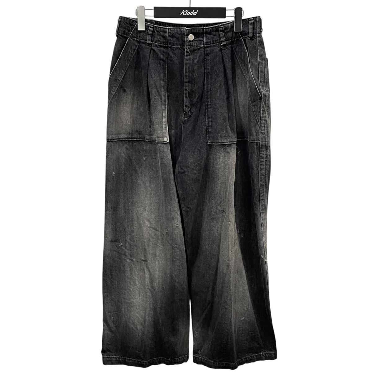 25SS 加工ベイカーデニムパンツ DENIM PANTS バーニーズ ニューヨーク限定 YK25SS0991P